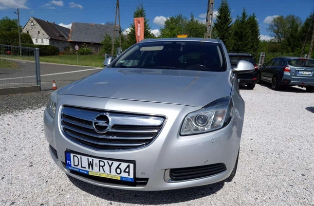 Opel Insignia cena 26900 przebieg: 208000, rok produkcji 2009 z Ząbkowice Śląskie małe 529